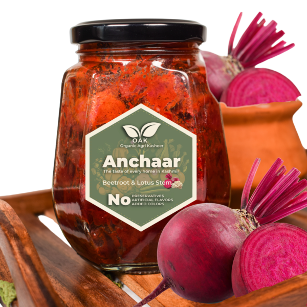 Beetroot & Lotus Stem